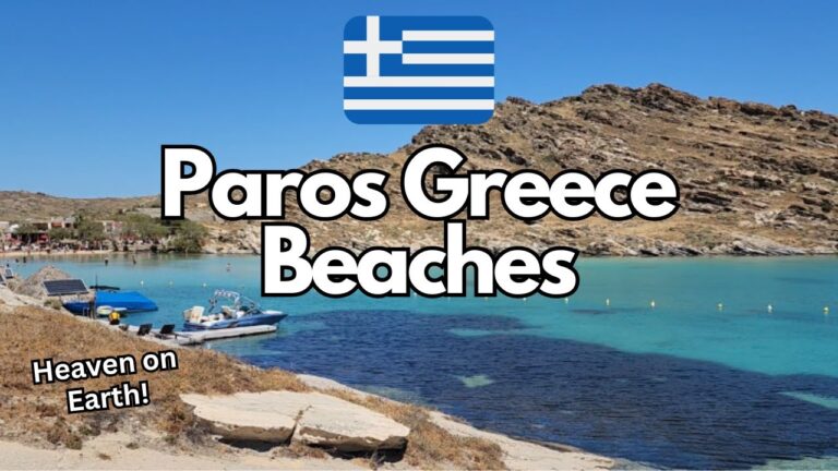 Travel Guide to PAROS Greece! All the tips for Paros Island, Monastiri Beach Paros!