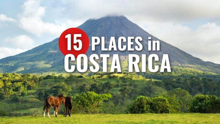 15 Bucket List Destinations in Costa Rica – Travel Video 2024