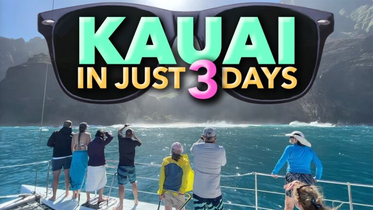 You can see a lot of Kauai in just 3 days